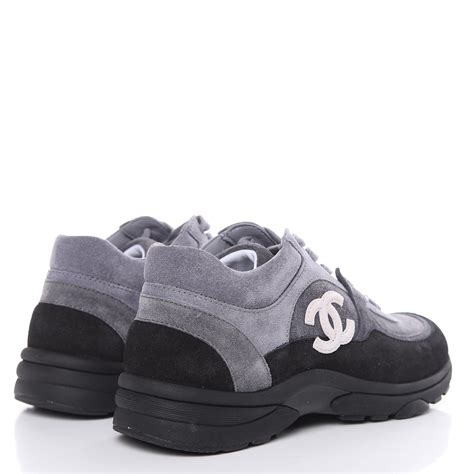 chanel trainers cheap|chanel sneakers black and grey.